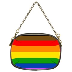 Philadelphia Pride Flag Chain Purses (two Sides)  by Valentinaart