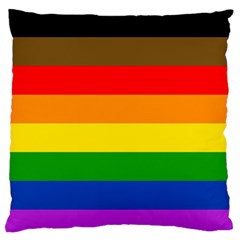 Philadelphia Pride Flag Standard Flano Cushion Case (one Side) by Valentinaart