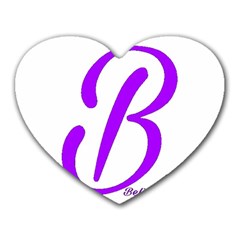 Belicious World  b  Blue Heart Mousepads by beliciousworld