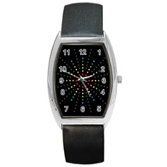 Fireworks Tonneau Leather Watch by Contest1762364