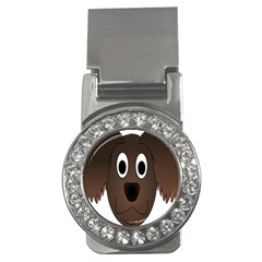 Dog Pup Animal Canine Brown Pet Money Clips (cz)  by Nexatart