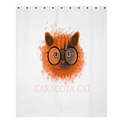 Cat Smart Design Pet Cute Animal Shower Curtain 60  X 72  (medium)  by Nexatart
