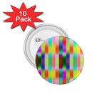 Multicolored Irritation Stripes 1.75  Buttons (10 pack)