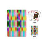 Multicolored Irritation Stripes Playing Cards (Mini) 