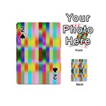 Multicolored Irritation Stripes Playing Cards 54 (Mini) 