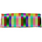 Multicolored Irritation Stripes Body Pillow Case (Dakimakura)