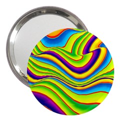Summer Wave Colors 3  Handbag Mirrors by designworld65