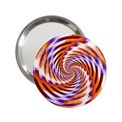 Woven Colorful Waves 2 25  Handbag Mirrors by designworld65
