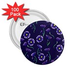 Floral 2.25  Buttons (100 pack) 