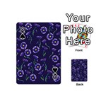 Floral Playing Cards 54 (Mini)  Front - SpadeQ