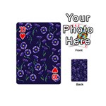 Floral Playing Cards 54 (Mini)  Front - Heart10