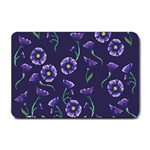 Floral Violet Purple Small Doormat 