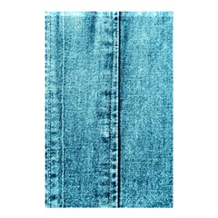Denim Jeans Fabric Texture Shower Curtain 48  X 72  (small)  by paulaoliveiradesign