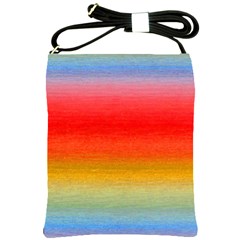 Ombre Shoulder Sling Bags by ValentinaDesign
