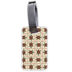 Native American Pattern Luggage Tags (two Sides) by linceazul