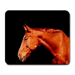 Horse Large Mousepads by Valentinaart