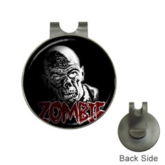 Zombie Hat Clips With Golf Markers by Valentinaart