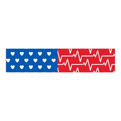 Usa Flag Velvet Scrunchie by stockimagefolio1
