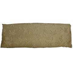 Gold Floral Royal Pattern  Body Pillow Case (dakimakura) by paulaoliveiradesign