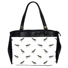 Exotic Birds Motif Pattern Office Handbags (2 Sides)  by dflcprints