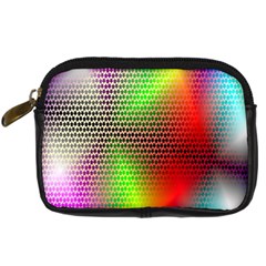 Abstract Rainbow Pattern Colorful Stars Space Digital Camera Cases