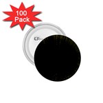 Colorful Light Ray Border Animation Loop Yellow 1.75  Buttons (100 pack) 