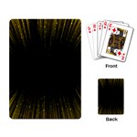 Colorful Light Ray Border Animation Loop Yellow Playing Card