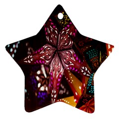 Hanging Paper Star Lights Ornament (star)