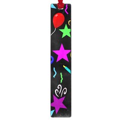 Party Pattern Star Balloon Candle Happy Large Book Marks by Mariart
