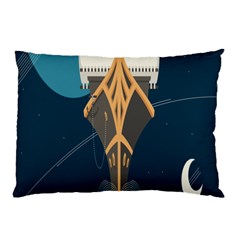 Planetary Resources Exploration Asteroid Mining Social Ship Pillow Case (two Sides)