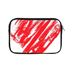 Valentines Day Heart Modern Red Polka Apple Ipad Mini Zipper Cases