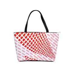 Waves Wave Learning Connection Polka Red Pink Chevron Shoulder Handbags