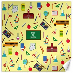 Back To School Canvas 12  X 12   by Valentinaart