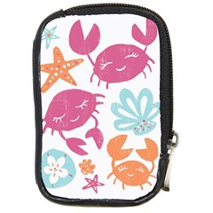 Animals Sea Flower Tropical Crab Compact Camera Cases