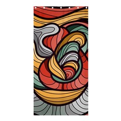 Beautiful Pattern Background Wave Chevron Waves Line Rainbow Art Shower Curtain 36  X 72  (stall)  by Mariart