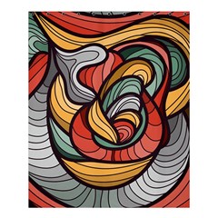 Beautiful Pattern Background Wave Chevron Waves Line Rainbow Art Shower Curtain 60  X 72  (medium) 