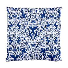 Birds Fish Flowers Floral Star Blue White Sexy Animals Beauty Standard Cushion Case (two Sides)