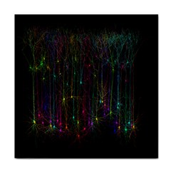Brain Cell Dendrites Face Towel
