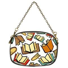 Friends Library Lobby Book Sale Chain Purses (two Sides)  by Mariart