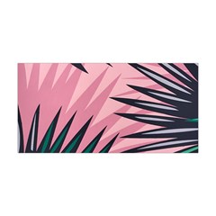 Graciela Detail Petticoat Palm Pink Green Yoga Headband by Mariart