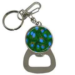 Fluorescence Microscopy Green Blue Button Necklaces by Mariart