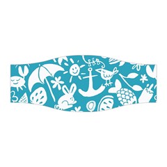 Summer Icons Toss Pattern Stretchable Headband