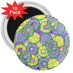 Donuts pattern 3  Magnets (10 pack) 