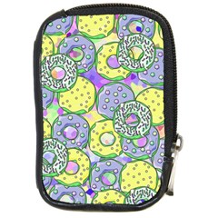 Donuts Pattern Compact Camera Cases by ValentinaDesign