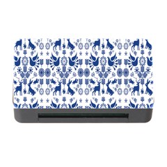 Rabbits Deer Birds Fish Flowers Floral Star Blue White Sexy Animals Memory Card Reader With Cf