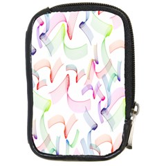 Rainbow Green Purple Pink Red Blue Pattern Zommed Compact Camera Cases