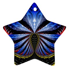 Illustration Robot Wave Ornament (star) by Mariart