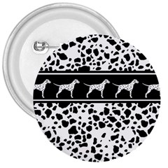 Dalmatian Dog 3  Buttons by Valentinaart