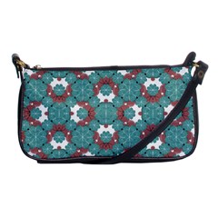 Colorful Geometric Graphic Floral Pattern Shoulder Clutch Bags by dflcprints