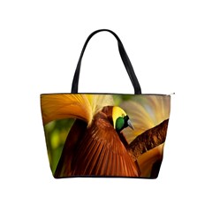 Birds Paradise Cendrawasih Shoulder Handbags by Mariart